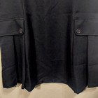 Izod Girls Uniform Dress Jumper Size 20 1 2 Navy Sleeveless Front Pleat Zipper