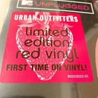 New Katy Perry Mtv Unplugged Urban Outfitters Limited Edition Red Vinyl Record