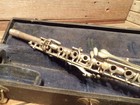 Vintage Hoosier Metal Clarinet Elkhart In With Mouthpiece And Case S n 16279
