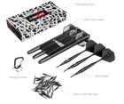 Professional 18g Soft Tip Darts Set With Carry Case   30 Extra Tips