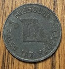 Missouri Sales Tax Recept 1 10 Cent Zinc Coin - Combined Shipping Ok