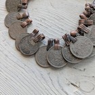 Vintage Kuchi Tribal Coins Afghani Same Currency 25 Pieces  20519 