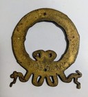 P e  Guerin Ny Brass Furniture Applique - French Style Wreath