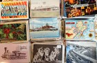 Random Lot 50  Postcards Rppc Db Wb Linen Dealer Stock