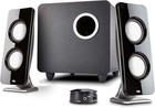 2 1 Multimedia Speaker System With Subwoofer  Perfect Computer Speakers For P   