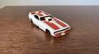 Htf Aurora Afx Plymouth Cuda Funny Car Body W original Wheelie Bar  Shiny Chrome