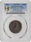 Uk - Great Britain   Mint Error 1 2 Penny 1860 Full Brockage Pcgs Au D   Rarex