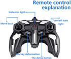 Remote Control Car Deformation Car  1 18 Scale One Button Deformation To Robot  
