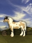 Ooak Breyer Cm Custom Stablemate Horse Giorgio      pinto Draft Beauty     