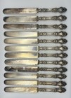 Wallace Violet Sterling Silver Flatware 47 Pc Set Service Art Nouveau 1904