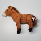 Fao Schwarz Plush Pony Stuffed Farm Animal Brown Horse Toy Toys R Us