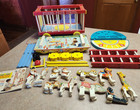 Vintage 1962 Fisher Price Big Performing Circus Wagon  900 Complete Ball   Book