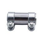 Universal Exhaust Clamp Pipe Connector Double Clamp    50 X 125 Mm 