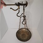 Antique Brass Hanging Balance Scale Very Early 1900s