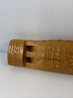 Vintage Wood Hand Carved Dvojnice Balkan Twin Double Flute