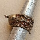 Ancient Viking Silver Ring Authentic Antique Artifact Collectible Nordic Jewelry