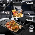 Foldable Car Tray Desk For Sedan Suv Truck Laptop Food Back Seat Table Travel