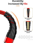  2 Pack  Long Iphone Charger 10ft For  mfi Certified   10 Foot Lightning Cable F