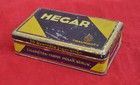 Antique Old German Cigarettes Tin Box Cigaretten Fabrik  hegar  Berlin Traumgott