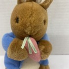 Beatrix Potter Peter Rabbit 8  Plush Stuffed Toy Eden Holding Carrot