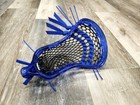 Attack Pocket  New Ecd Ion Sapphire Blue Soft Mesh Head Lacrosse Lax Hero 4 0