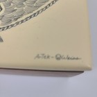 Artek Faux Scrimshaw Box Reproduction Us Frigate Constitution Sailing Ship Ivory