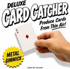 Deluxe Metal Card Catcher Gimmick Magic Trick Stage Manipulation Appearing Palm