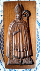 Springerle Speculaas Gingerbread Cookie Press Mold Saint Nicholas St Nick Bishop