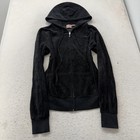 Vintage Juicy Couture Scottie Dogs Women s Black Velour Tracksuit Set Y2k Size L