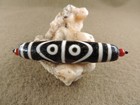 Tibetan Old Agate Dzi Beads Amulet Pendant Bracelet Ancient 8 Eyes Gzi Bead G85