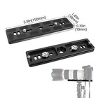 150mm Tripod Quick Release Plate Screw Adapter Mount For Dslr Camera Heads