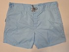 Vtg 80s 90s Birdwell Beach Britches Board Shorts Sky Blue Size 42 Made In Usa