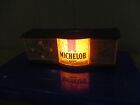 Vintage Michelob Beer Register Topper Clock Light Anheuser Eagle Works 