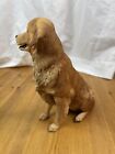 Danbury Mint Golden Retriever Dog Statue