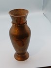 Brass Vase Vintage Made In India 5 5  Tall