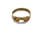 Extremely Rare Ancient Style Roman Antique Wedding Ring Bronze Artifact Very Old
