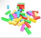 Uno Stacko Mini     Stacking Block Tower Game  Family Party Fun  Travel Size