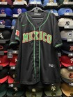Mexico World Baseball Classic Wbc Black green Jersey  sz Xl 