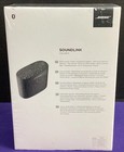 Bose Soundlink Color Ii Soft Black 752195-0100 Portable Bluetooth Speaker New
