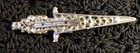 Vintage Art Deco Large Rhinestone Brooch Pin Clear Stones Sword 3 75 