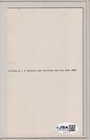 Hof er Al Kaline Autograph Jd Mccarthy Postcard Detroit Tigers Jsa coa