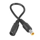 Pkpower 5 5mm 2 1mm Female To 6 5mm 4 4mm Male Dc Plug Adapter Power Cable Cord