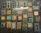 Extremely Rare  set Of 30  Liberty Loan Patches   