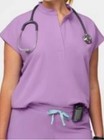 Nwt Figs  Rafaela Oversized Scrub Top Xxs Lilac Dawn
