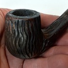 Vintage    pipe Pub- Imported Briar Italy    Curved Smoking Pipe 