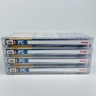 Sealed Pack Of 4 Iomega 250mb Zip Disks Formatted For Pc  Use With 250mb Drives