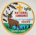 Vintage 1969 Bsa Boy Scouts National Jamboree Saucer Idaho