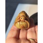 78  Netsuke Tagua Palm Nut Carving Japanese Beetle 