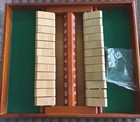 Vintage Chh Games Shut The Box Double Sided Game All Wood Construction W  Box