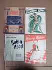 Vintage Playgoers Lot Souvenir Programs Flyers Forrest Theatre Phila 1940s